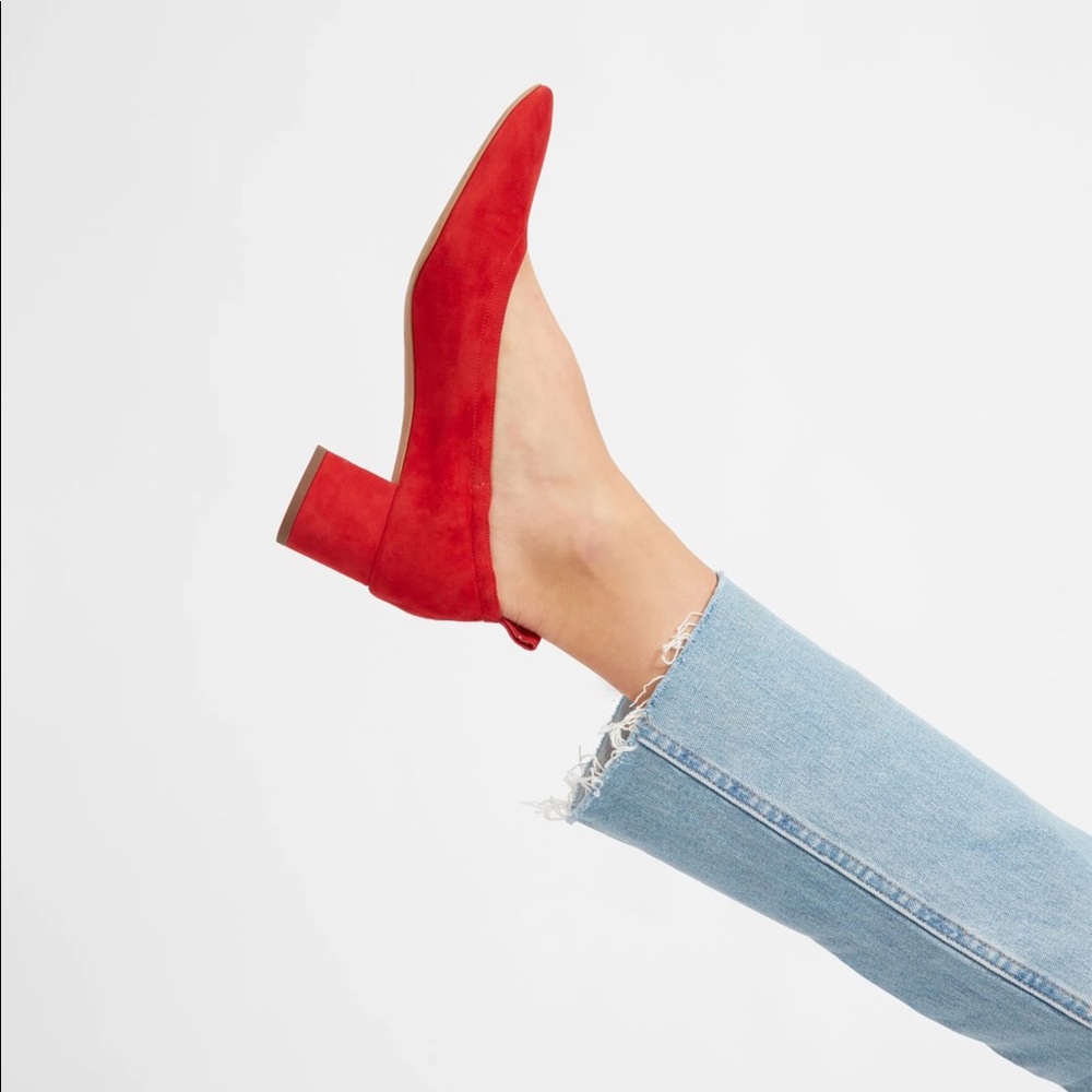 EVERLANE red day heels